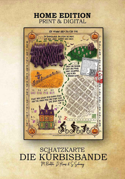 Schatzkarte Halloween Home Edition