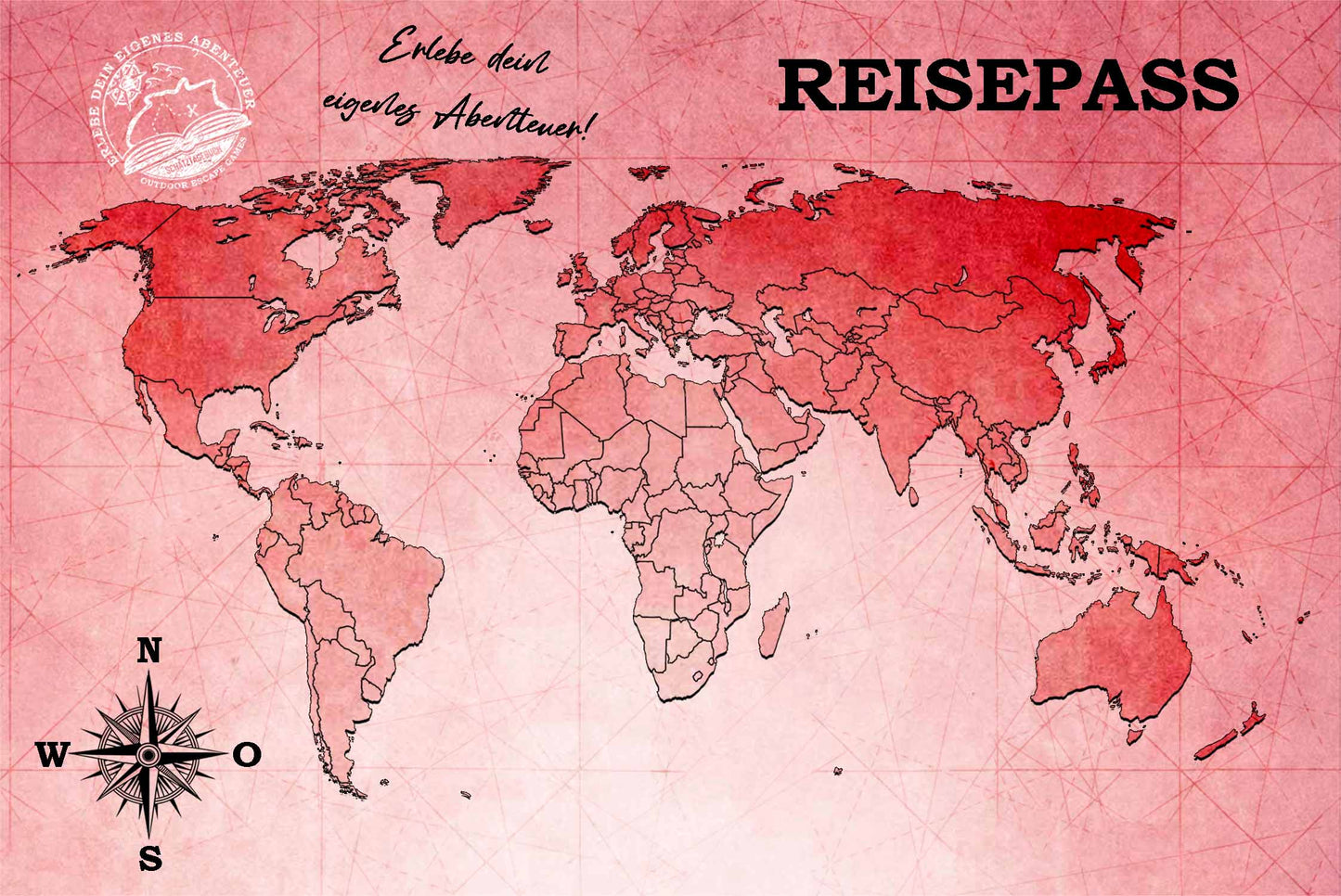 Schatztagebuch Reisepass Hülle
