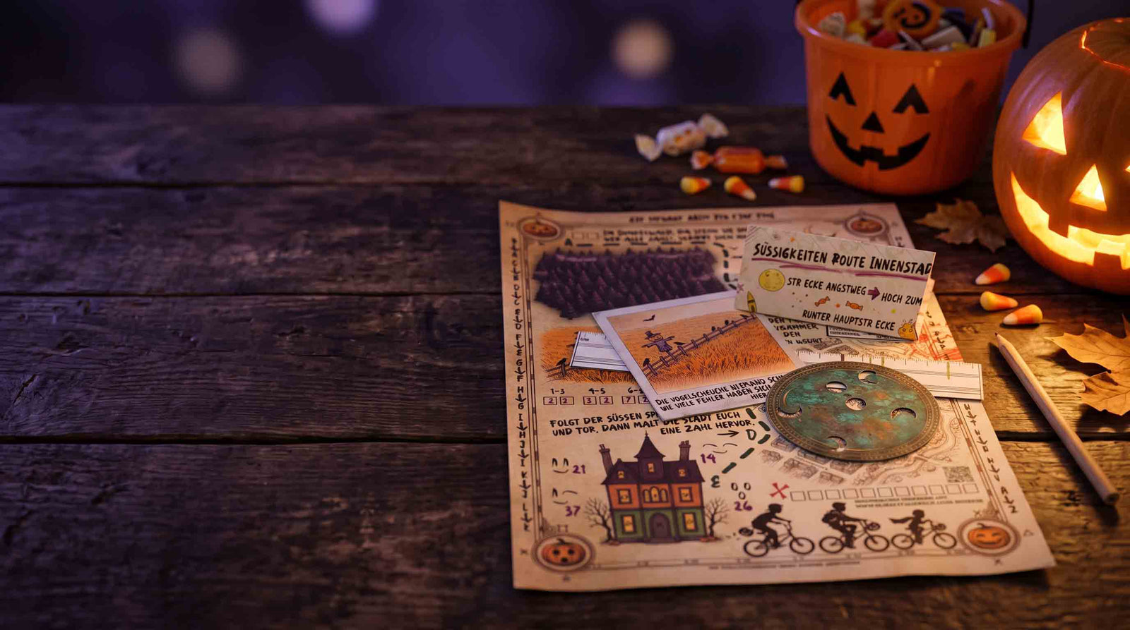 Schatzkarte Halloween Home Edition