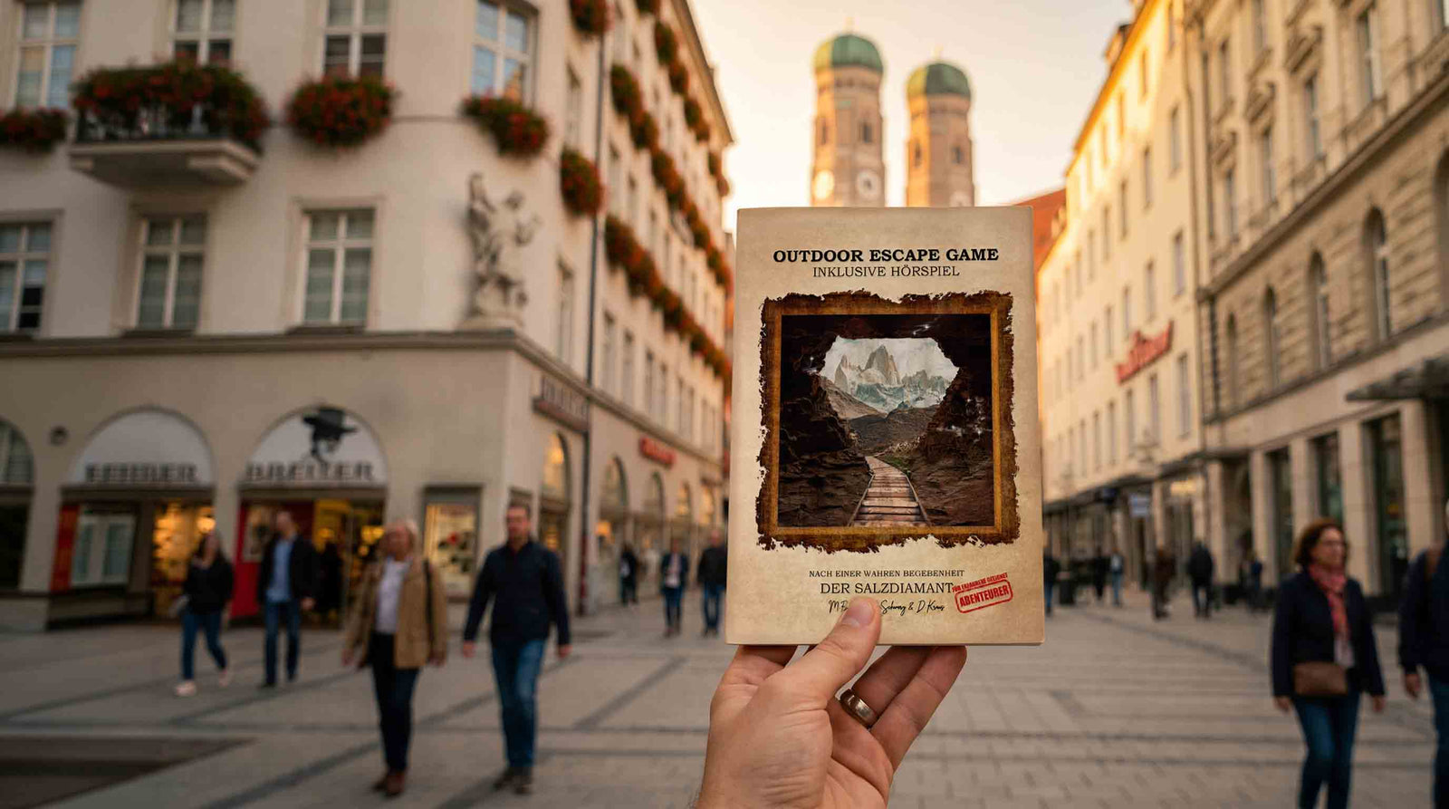Schatztagebuch 3 - München - Der Salzdiamant