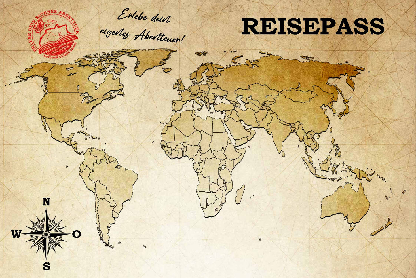 Schatztagebuch Reisepass Hülle