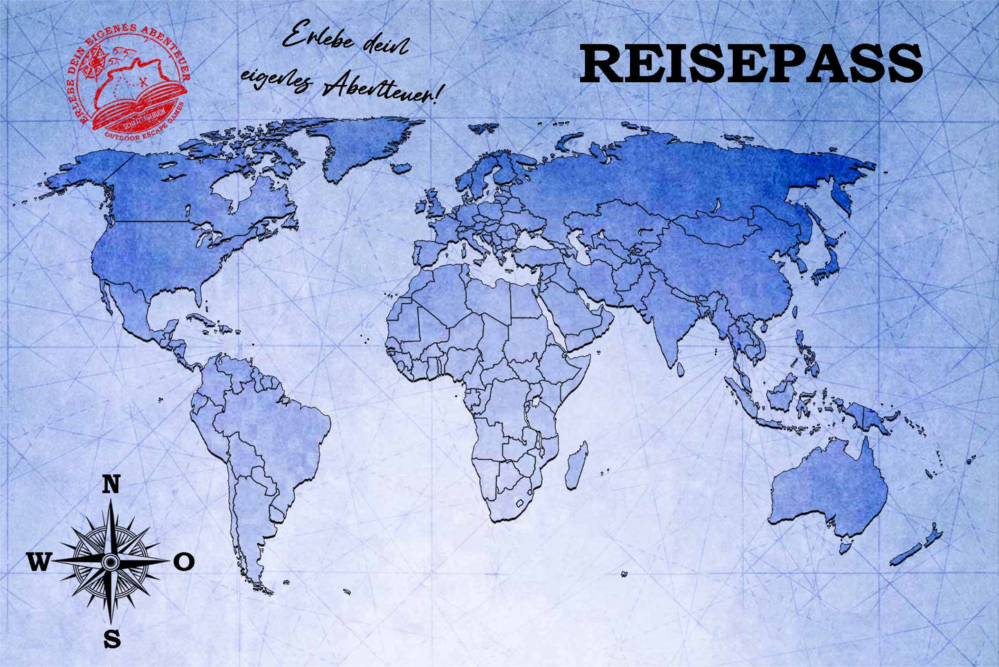 Schatztagebuch Reisepass Hülle