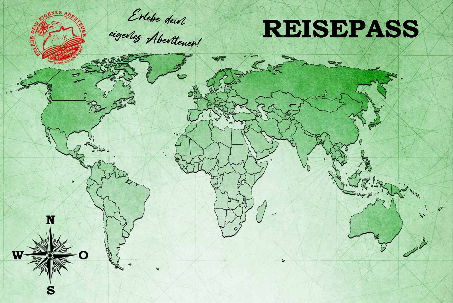 Schatztagebuch Reisepass Hülle